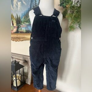 Vintage Black overalls 12 Months